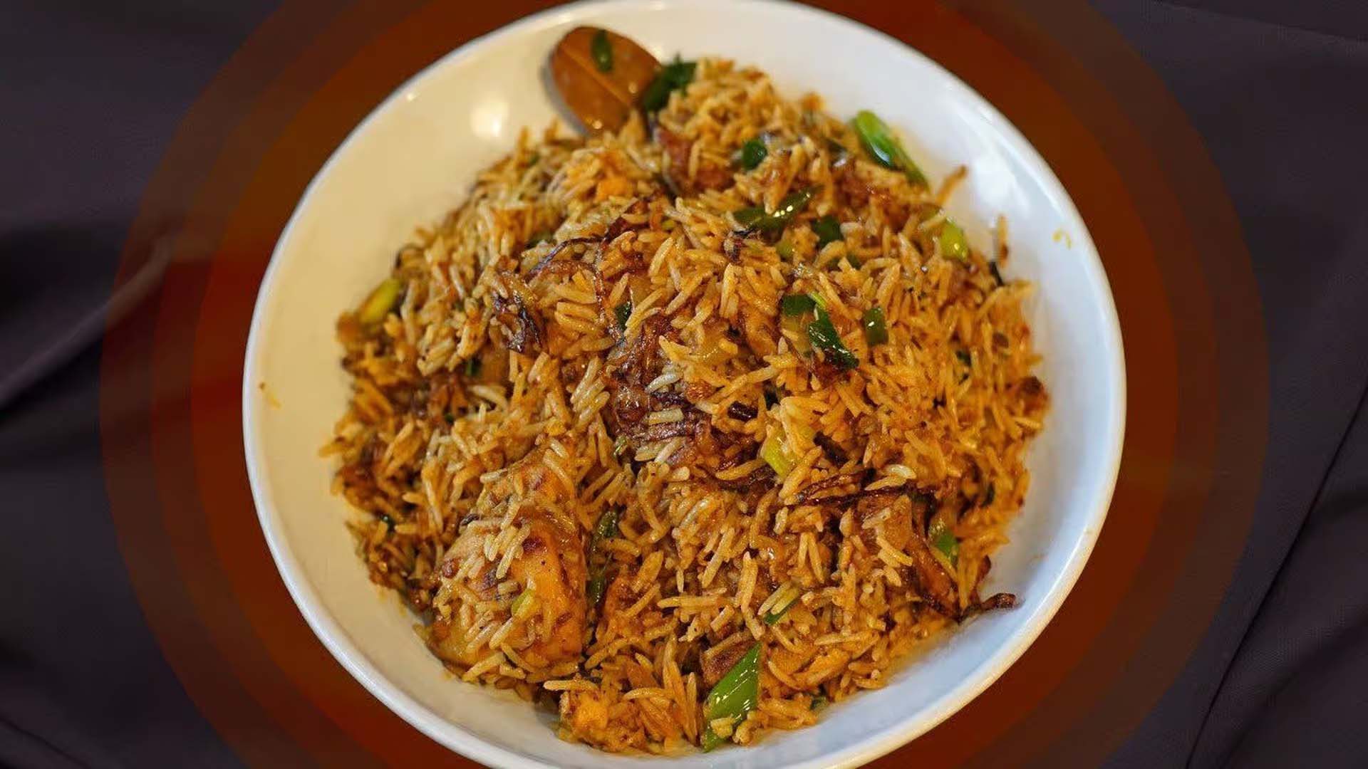 ORDER ONLINE NOW! Lamb Biryani
